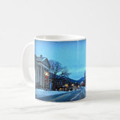 Mug Noël dans le village de la conception #2 de (Devant gauche)
