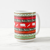 Mug Noël dans les bois (Devant droit)