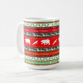 Mug Noël dans les bois (Devant gauche)