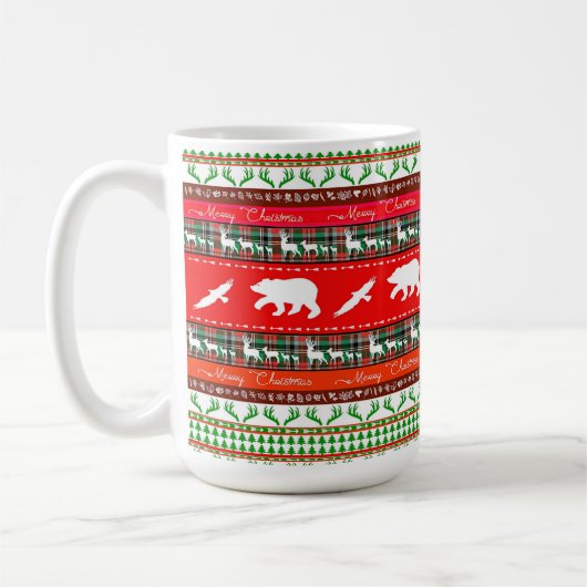 Mug Noël dans les bois (Gauche)