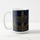 Mug Noël dans les Étoiles | Pôle Nord (Gauche)