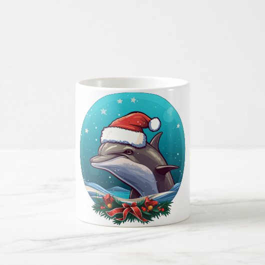 Mug Noël dauphin (Centre)