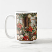 Mug Noël de baseball thème pour le joueur (Gauche)