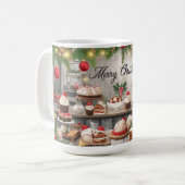 Mug Noël de baseball thème pour le joueur (Devant gauche)