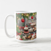 Mug Noël de baseball thème pour le joueur (Gauche)
