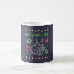 Mug Noël de berger allemand