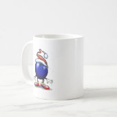Mug Noël de bowling (Devant gauche)