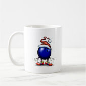 Mug Noël de bowling (Gauche)