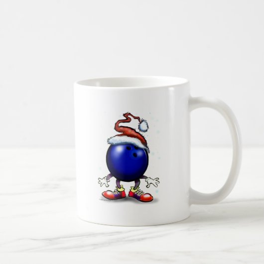 Mug Noël de bowling (Droite)