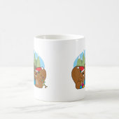 Mug Noël de castor (Centre)