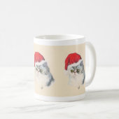 Mug Noël de chat (Devant droit)