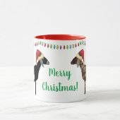 Mug Noël de chèvre laitière nubienne (Centre)