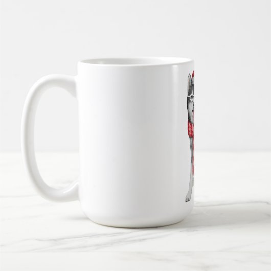 Mug Noël de chien (Gauche)