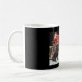 Mug Noël de chiot de Labrador (Gauche)