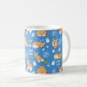 Mug Noël de Corgi Story (Devant droit)