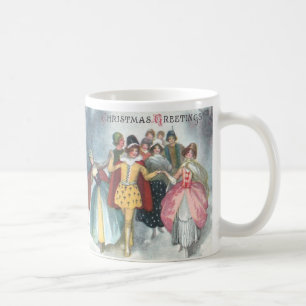 Mug Noël de cru de personnes de la Renaissance