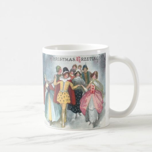 Mug Noël de cru de personnes de la Renaissance (Droite)