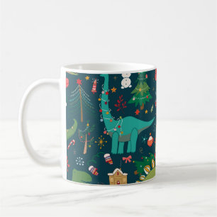 Mug Noël de Dinosaur : Bonne année