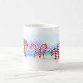 Mug Noël de forêt de sucre de canne petit (Centre)