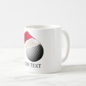 Mug noël de golf (Devant droit)
