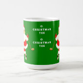 Mug Noël de golf amusant (Centre)