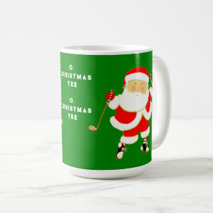 Mug Noël de golf amusant