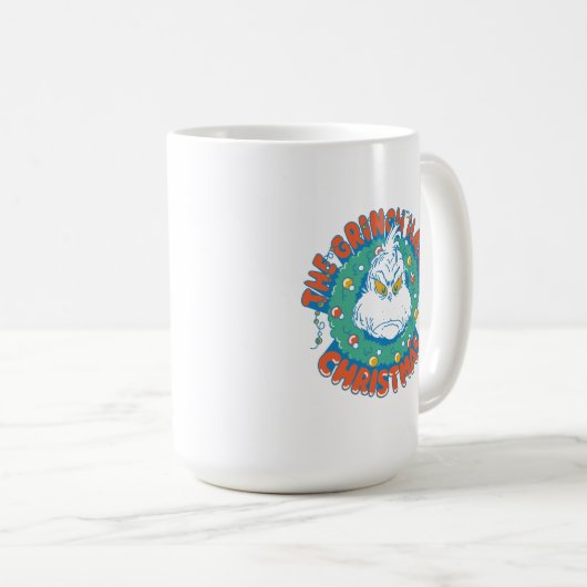 Mug Noël de Grinch haï (Devant droit)