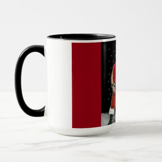 Mug Noël de Hunk Buff Père Noël (Gauche)