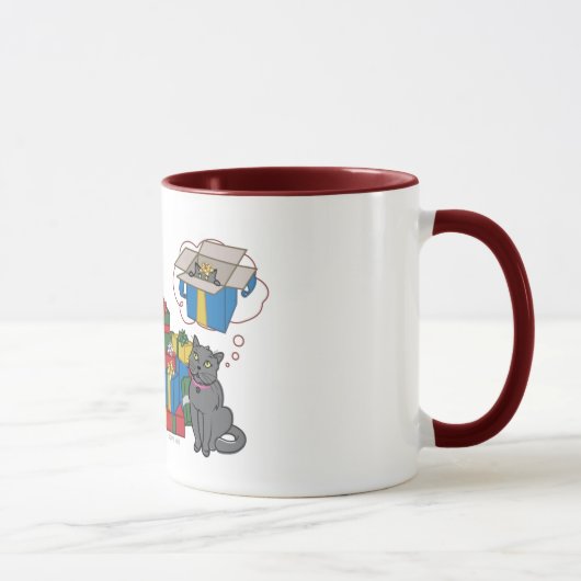 Mug Noël de Kitty (Droite)