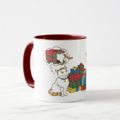 Mug Noël de Kitty (Devant gauche)