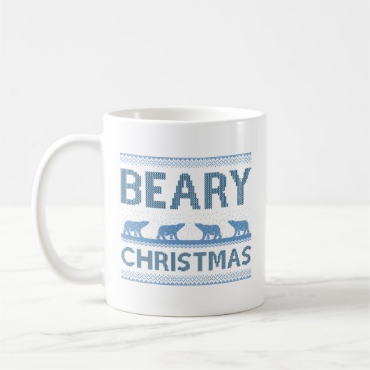Mug Noël de la bière (Gauche)