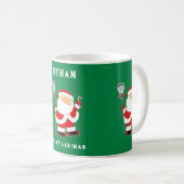Mug Noël de la crosse (Devant droit)