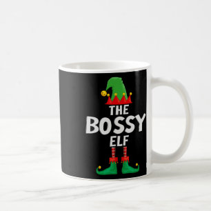 Mug Noël de la famille des elfes bossy
