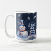 Mug Noël de la forêt d'hiver (Gauche)