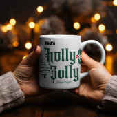 Mug Noël de la maman JOLLY JOLLY Rouge/ Green Magic