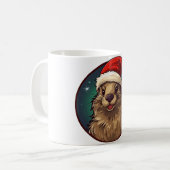 Mug Noël de la marmotte (Devant gauche)