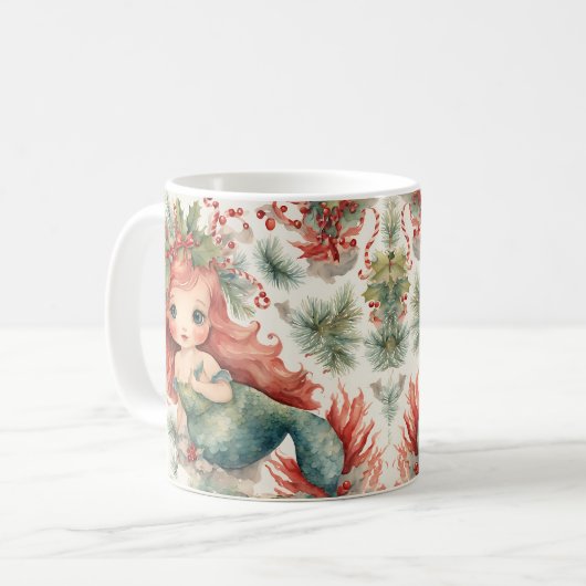 Mug Noël de la mère (Devant gauche)