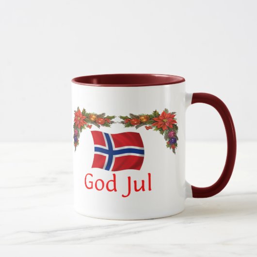 Mug Noël de la Norvège (Droite)