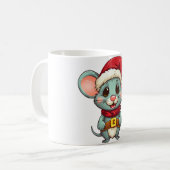 Mug Noël de la souris (Devant gauche)