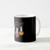 Mug Noël de la vache bébé (Devant droit)
