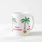 Mug Noël de l'ananas Mele Kalikimaka Palm Tree (Devant droit)