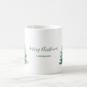 Mug Noël de l'arbre personnalisé (Centre)