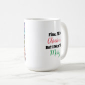 Mug Noël de l'elfe grincheux (Devant droit)