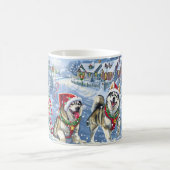 Mug Noël de Malamute en Alaska (Centre)