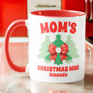 Mug Noël de maman personnalisée