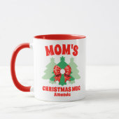 Mug Noël de maman personnalisée (Gauche)