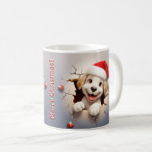 Mug Noël de marionnettes 3D (Devant droit)