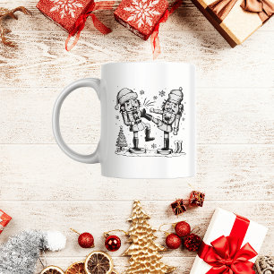Mug Noël de mignonnes craquelins