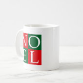Mug NOEL de Noël d'art de bruit (Devant gauche)