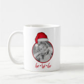 Mug Noël de Noël de Noël de Noël Rouge (Gauche)